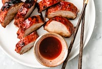 Lomo de cerdo con salsa Ah Su Pork Tenderloin with Ah So Sauce