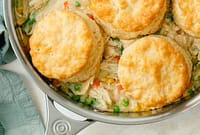 Pastel de pollo fácil con galletas Pastel de pollo fácil con galletas